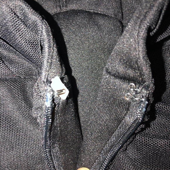 DAVID’S BRIDAL Size 14 Women Maxi ,Black Evening Fancy Elegant Dress. 14” X 46” - Picture 11 of 11